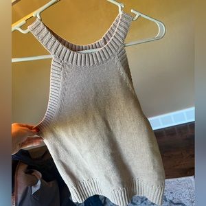 NWOT Banana Republic Chunky Knit Halter Top Small